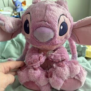 Disney Pink Stitch Angel Stuffed Animal LILO and Stitch